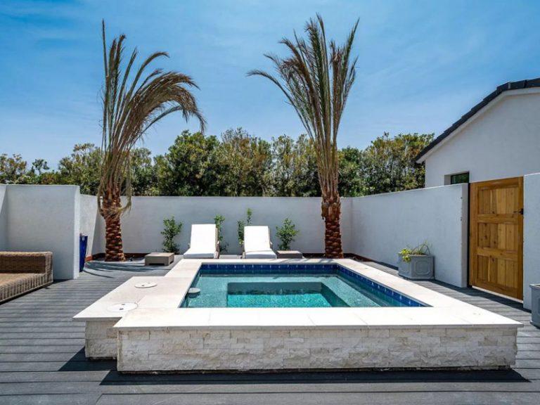 Exterior Swimming Pool Contractors and Landscape Design in Dubai