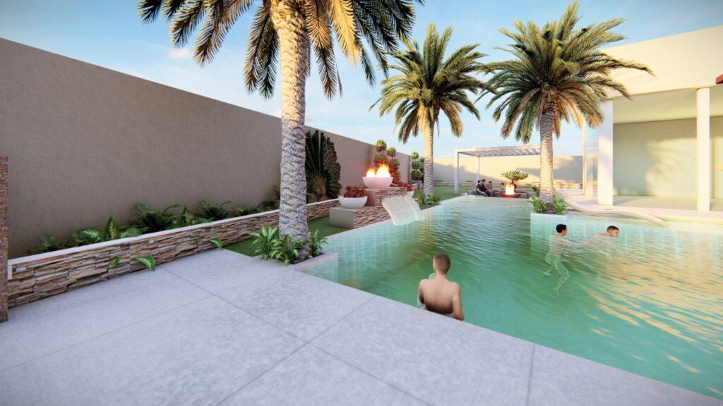 Swimming Pool & landscape Design – Jumeriah Golf Estates