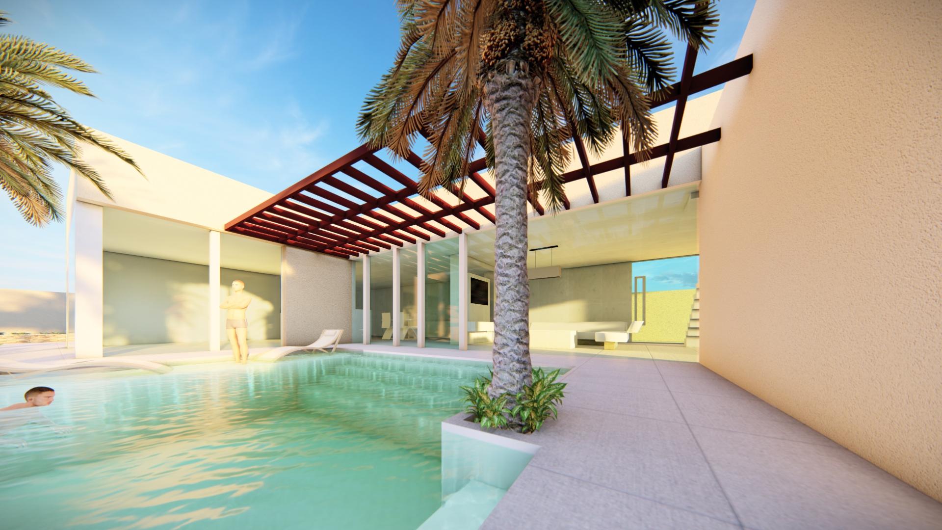 Swimming Pool & landscape Design – Jumeriah Golf Estates