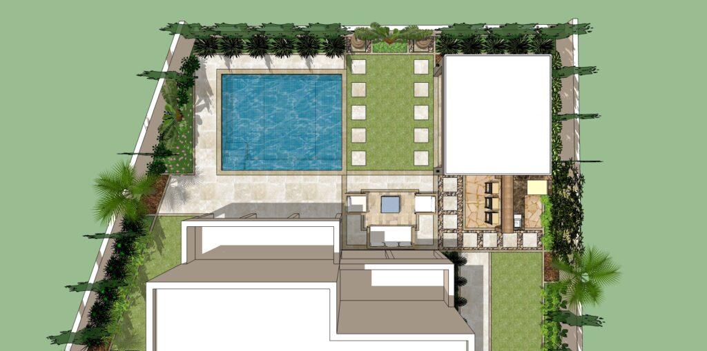 Design & Build Landscaping, Swimming Pool – Arabian Ranches 2 , Dubai