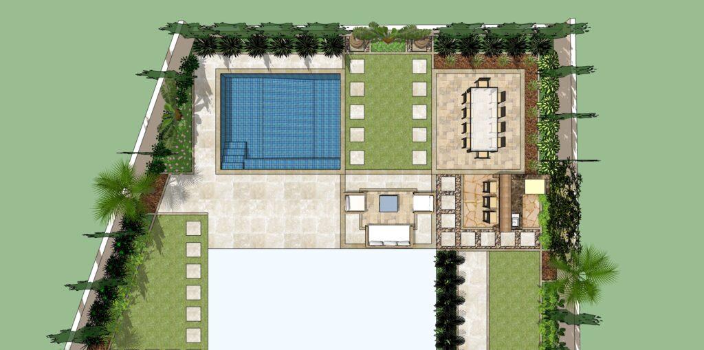 Design & Build Landscaping, Swimming Pool – Arabian Ranches 2 , Dubai