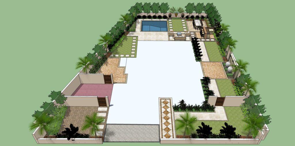 Design & Build Landscaping, Swimming Pool – Arabian Ranches 2 , Dubai