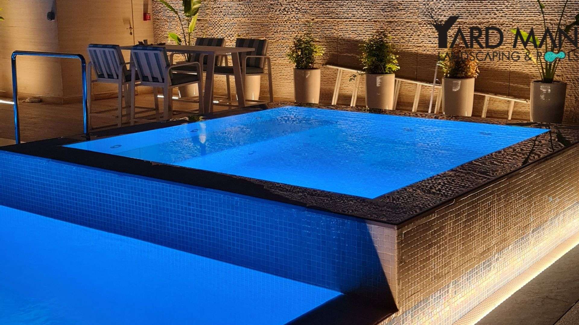 New Swimming Pool Retiling Commissioning Blue Water Island Elegant Pool Design and Build - Blue Water Island Dubai