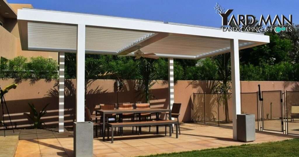 Automated Pergola New Electric Motorize System