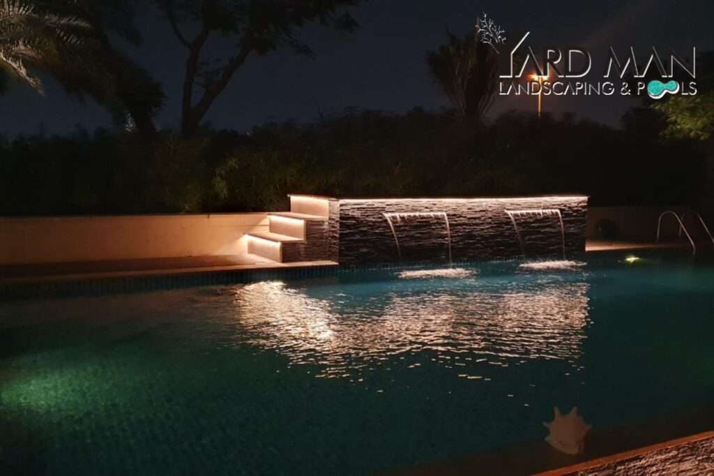 Water Feature Pool Construction Company in Dubai