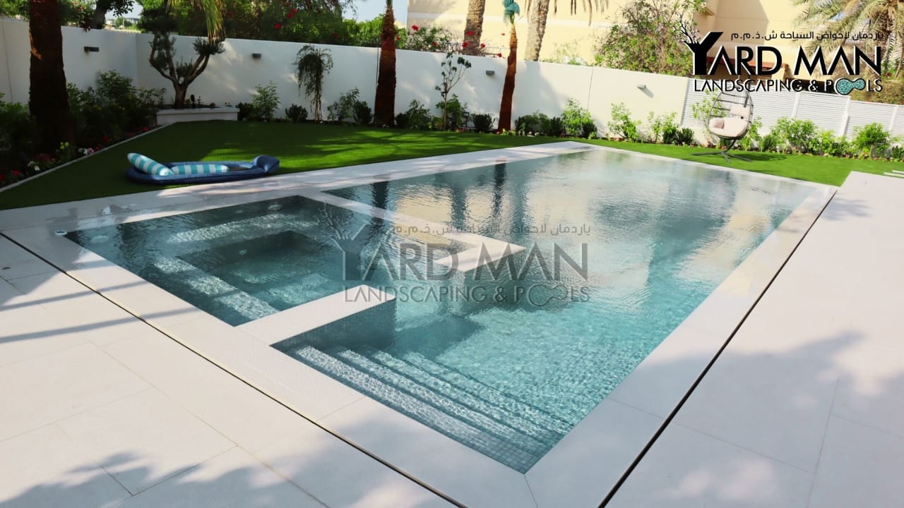 Meadows villa private client Landscape and swimming pool project