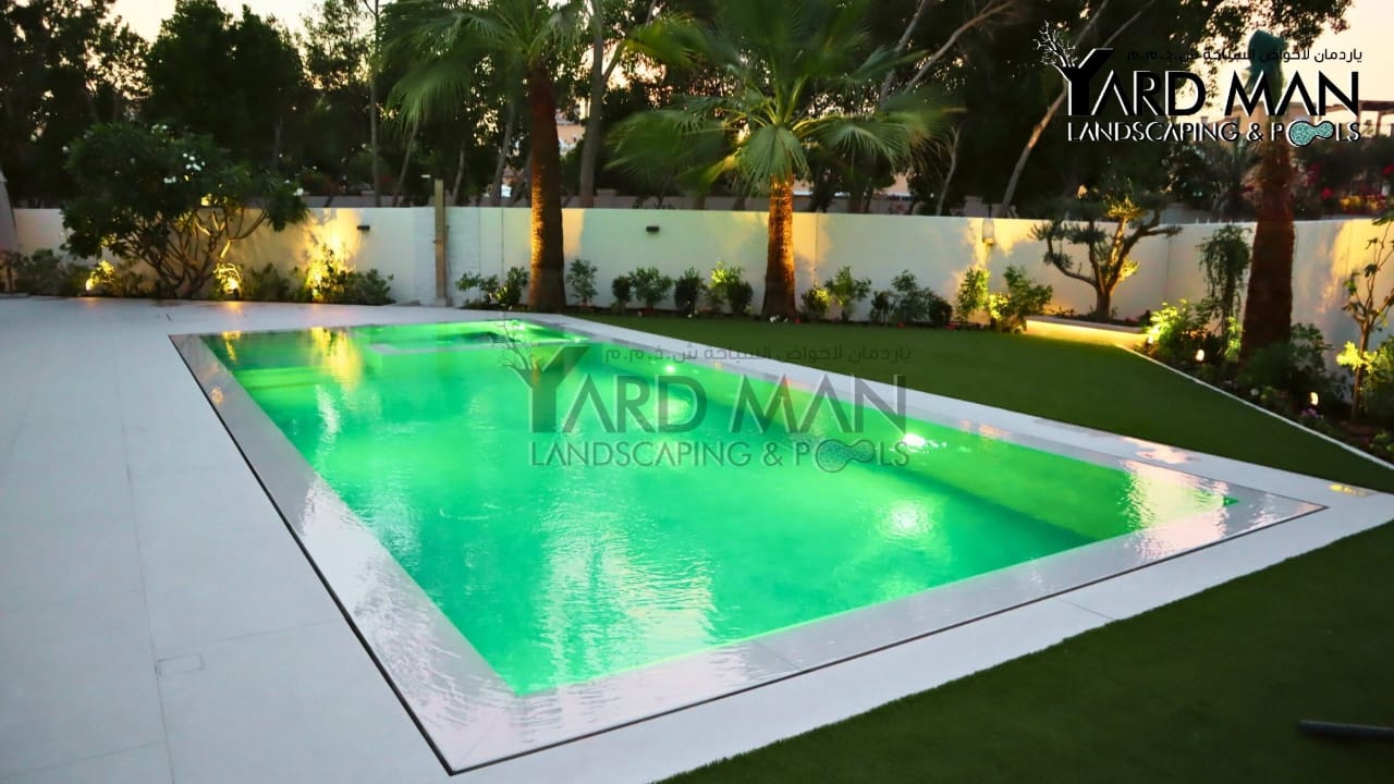 Meadows villa private client Landscape and swimming pool project