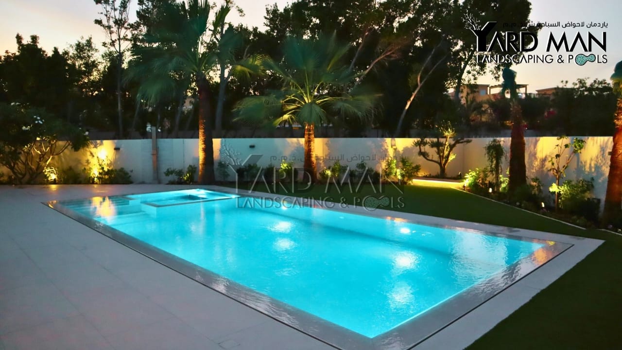 Meadows villa private client Landscape and swimming pool project