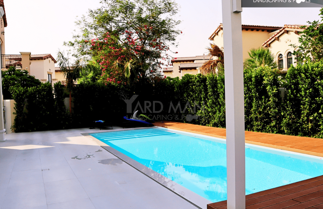 Private Villa Landscape and Pool Design and Build, Arabian ranches, Dubai