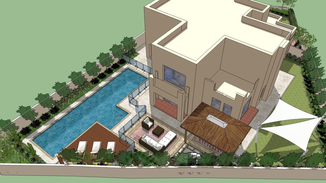 Design & Build Landscaping ,Swimming Pool – Jumeriah Golf Estates, Dubai