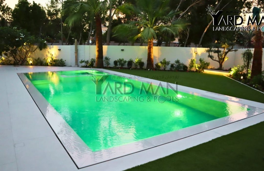 Meadows villa private client Landscape and swimming pool project