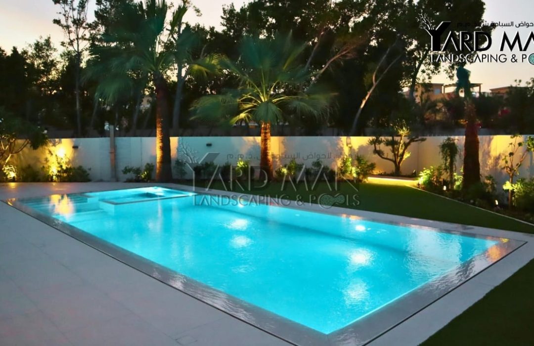 Meadows villa private client Landscape and swimming pool project