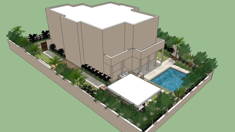 Design & Build Landscaping, Swimming Pool – Arabian Ranches 2 , Dubai