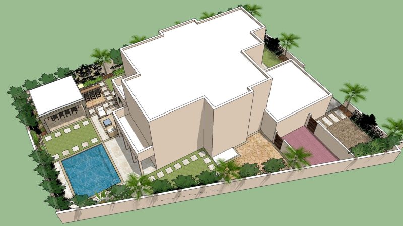 Design & Build Landscaping, Swimming Pool – Arabian Ranches 2 , Dubai