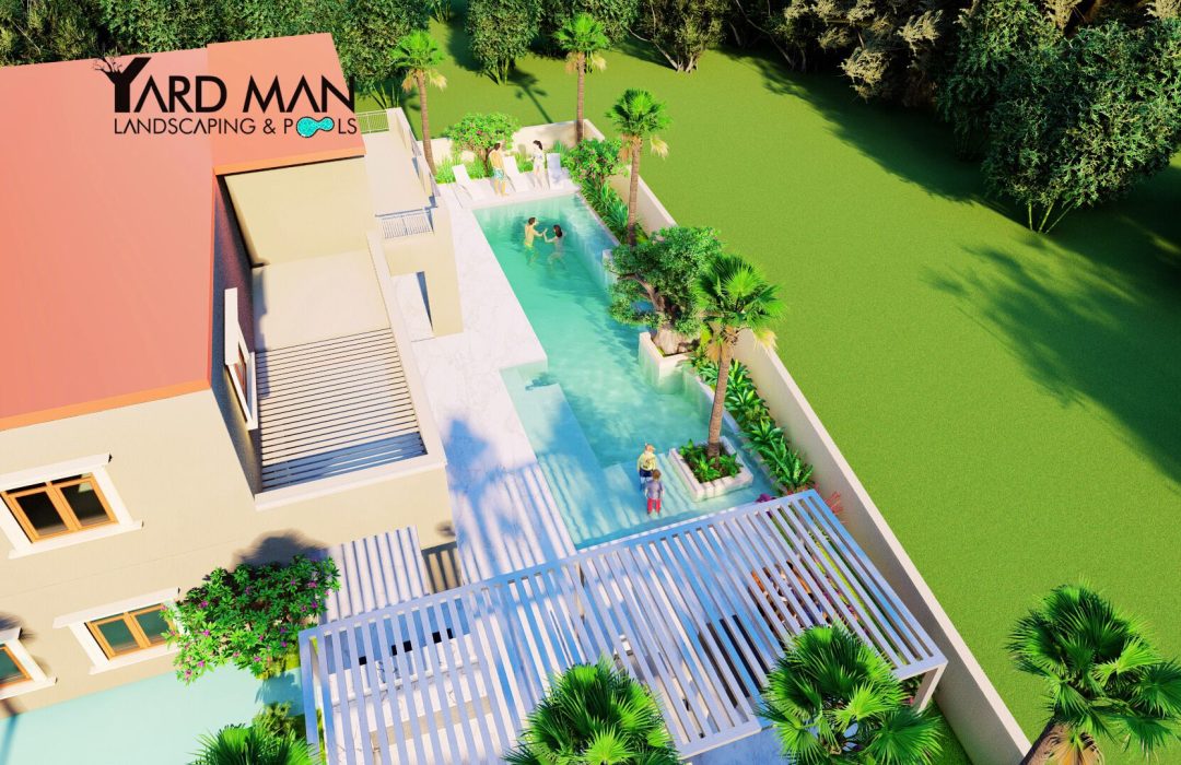 Swimming Pool and Landscape Design in Arabian Ranches II, Dubai