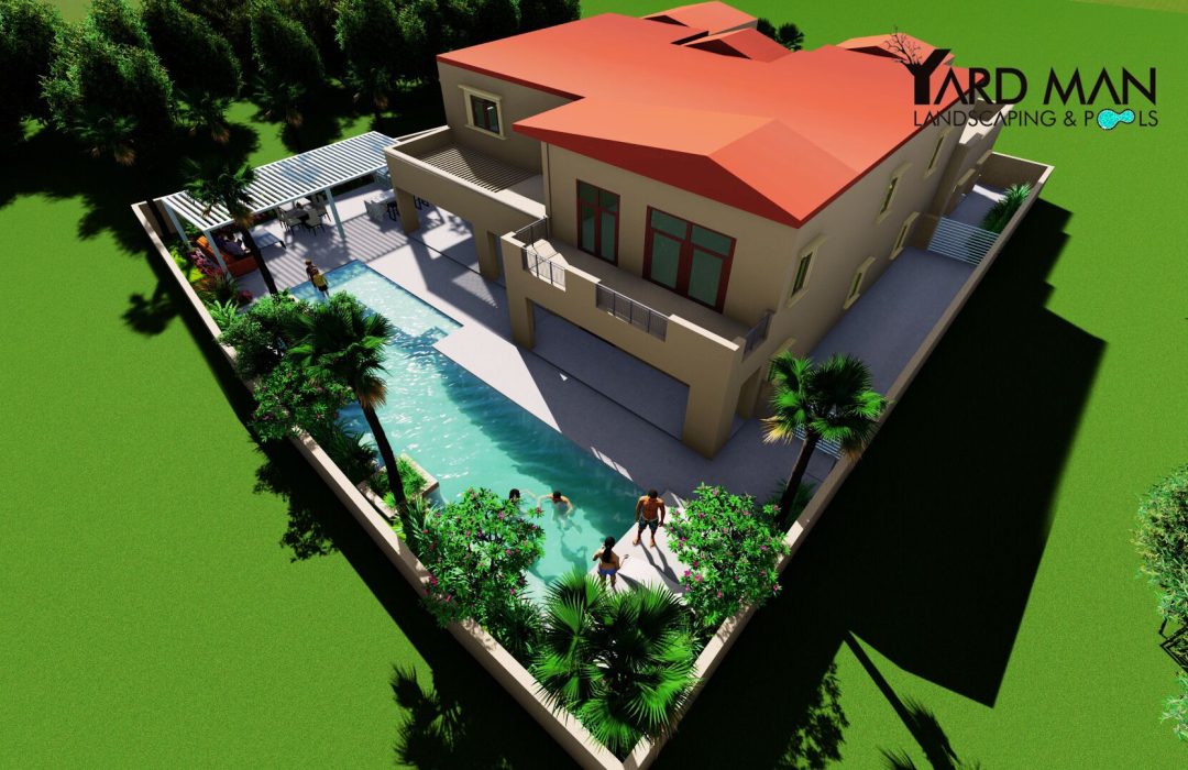 Swimming Pool and Landscape Design in Arabian Ranches II, Dubai