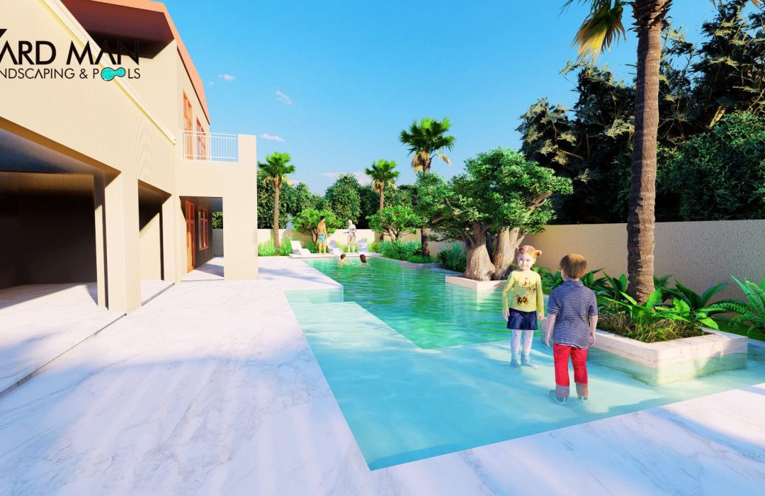 Swimming Pool and Landscape Design in Arabian Ranches II, Dubai